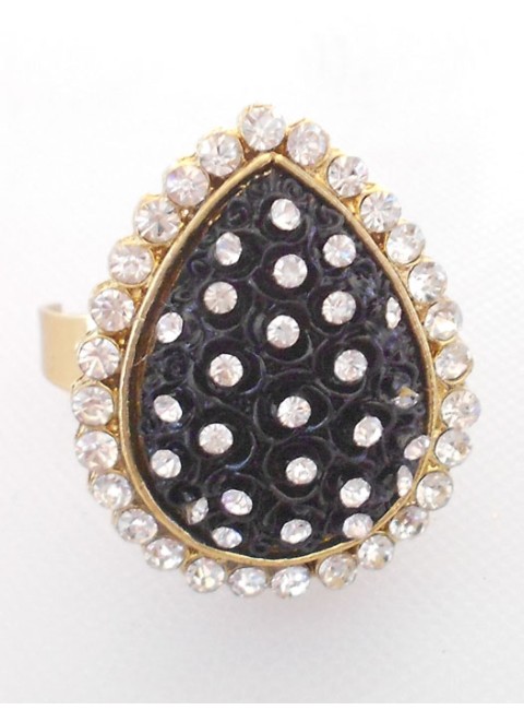 Kundan Finger Ring